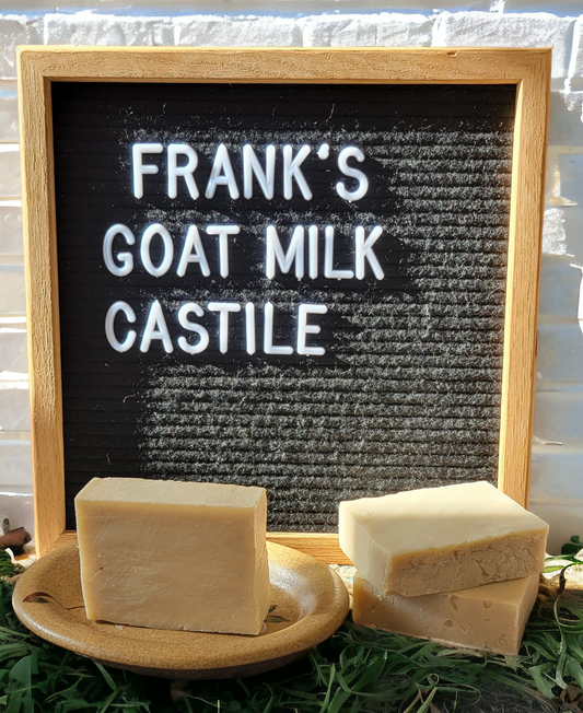 Frank's Goat Milk Castile - Hannigan Soap